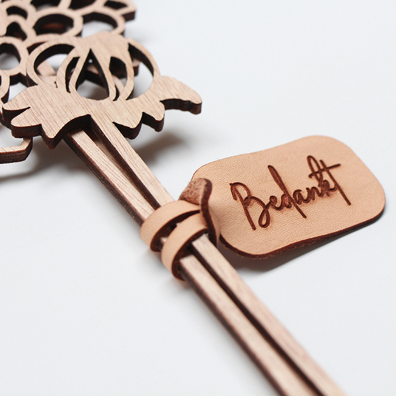 Boeket Dahlia met label - bedankt - Afbeelding 5