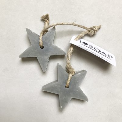 Zeephanger sterren grijs