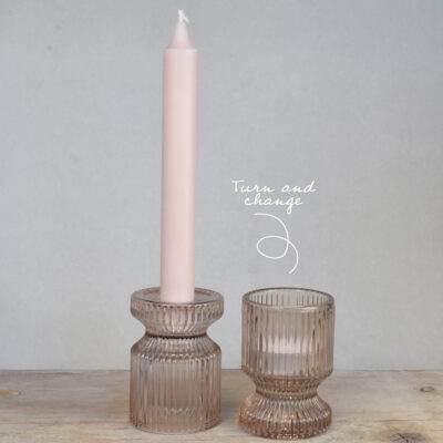 Turn & change kaarsenhouder blossom M